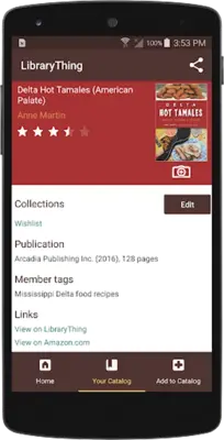 LibraryThing android App screenshot 2